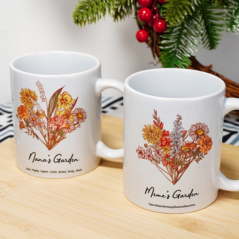 Mamas Garten ist eine Individuelle Tasse für ihre Kinder