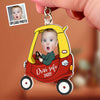 Drive Safe Mommy Custom Photo Acrylic Keychain  (Manually Processed)