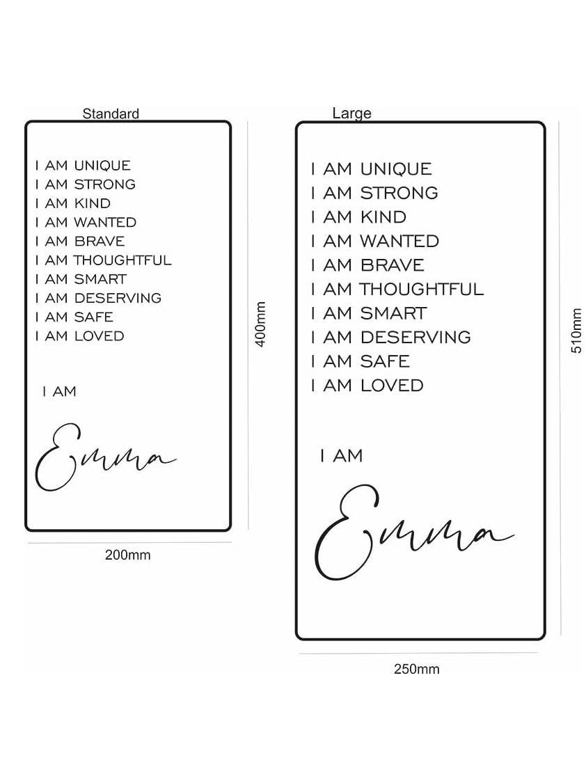 ⭐️Affirmations Mirror - I Am⭐️Mirror