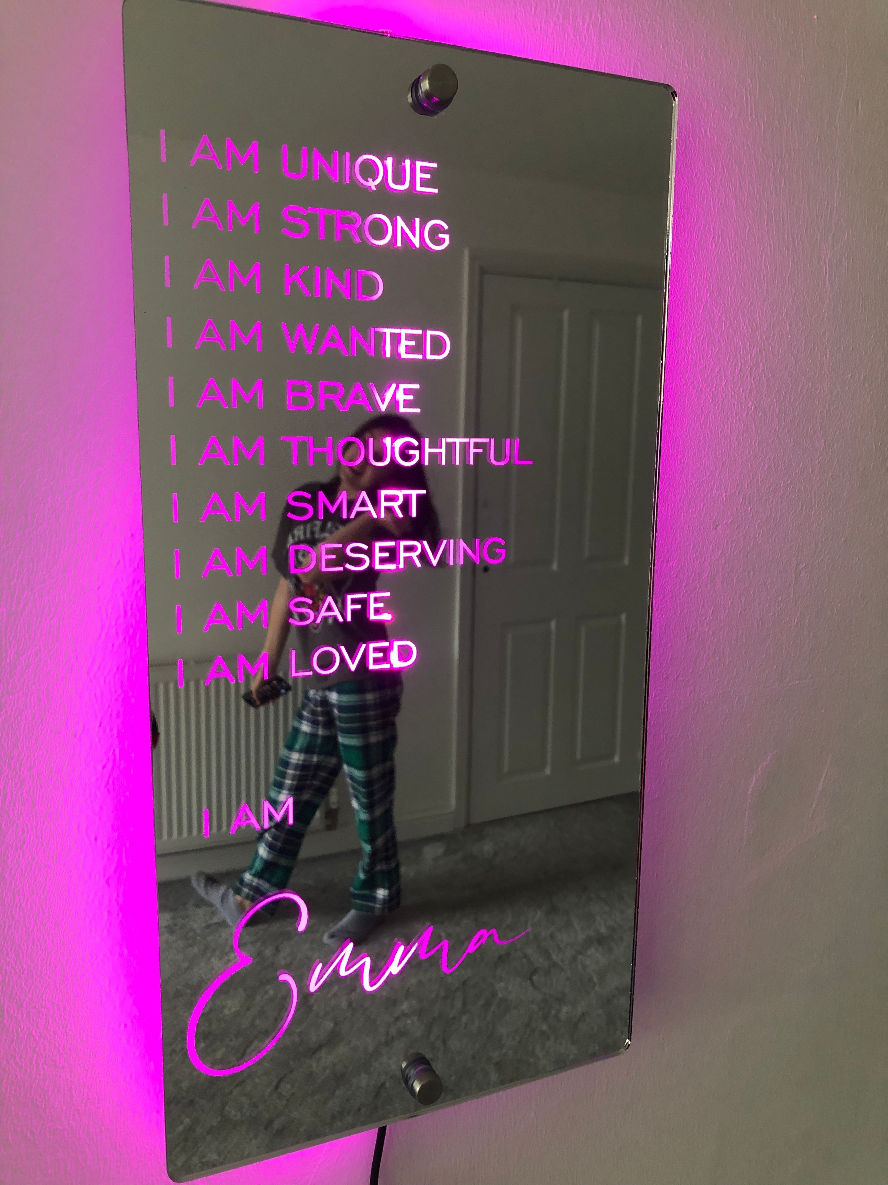 ⭐️Affirmations Mirror - I Am⭐️Mirror