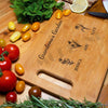 Mama's Garden is Her Children Customized Bamboo Cutting Board