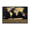 Scratch Off Map Of The World Large Size Upgraded Version