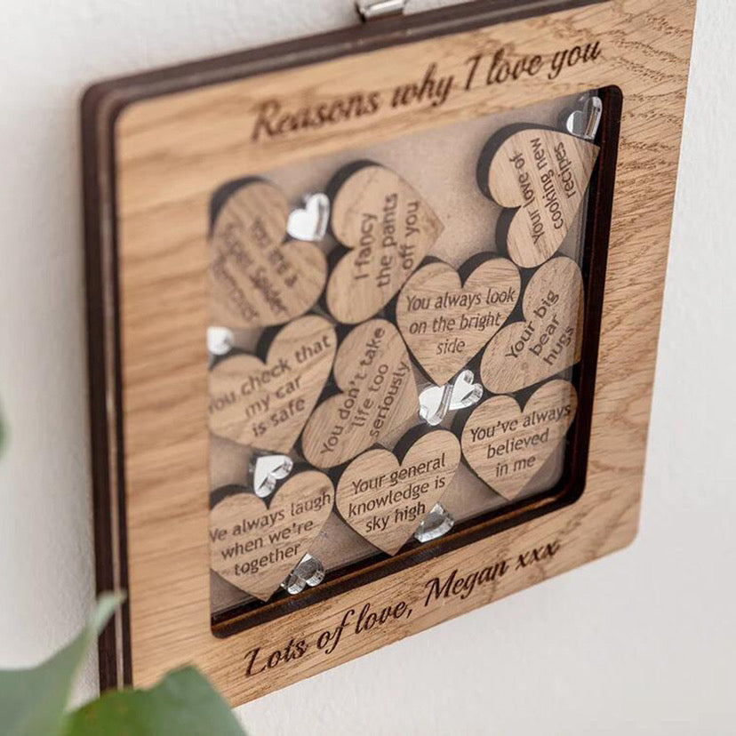 10 Reasons Why I Love You Personalised Mother‘s Day Gift