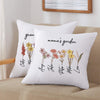 Mama's Garden is Her Children Custom Pillow Cushion