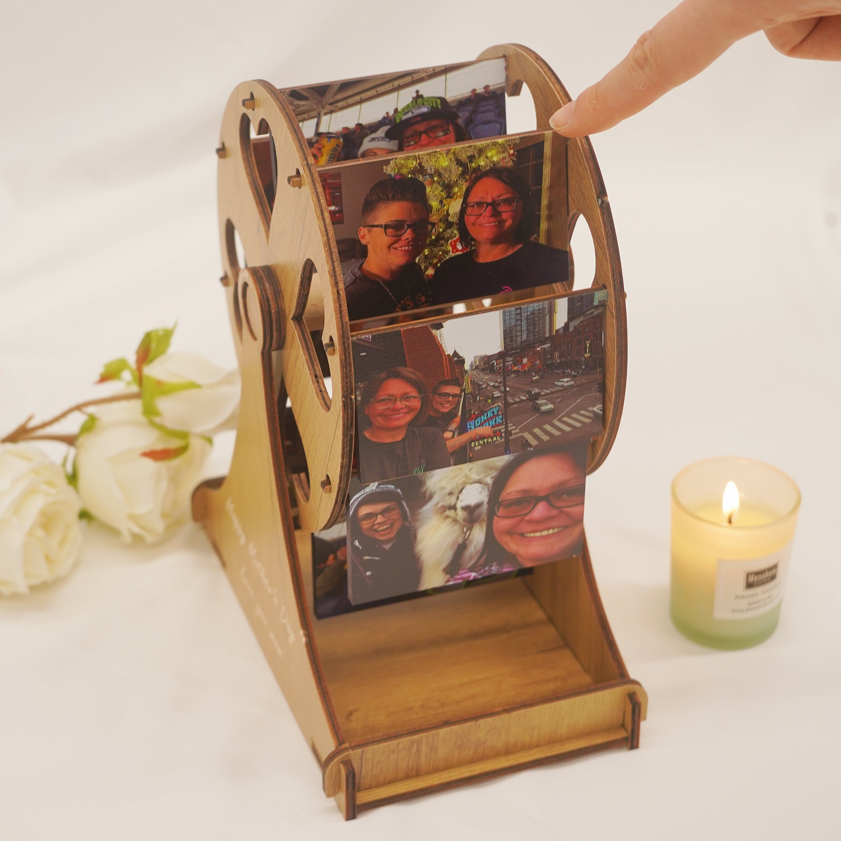 Personalized Mini Ferris Wheel with Photos