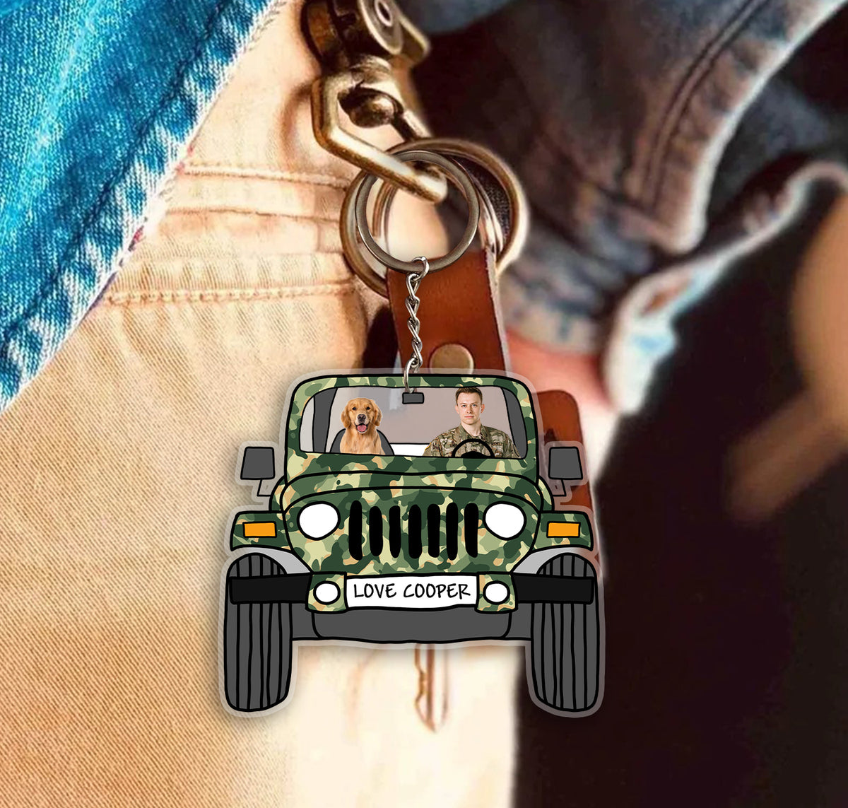 🚙Custom Photos Keychain XI