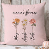 Mama's Garden is Her Children Custom Pillow Cushion